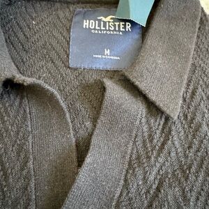 NWT Super Soft Herringbone Button Up